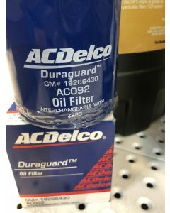 Genuine ACDelco Service Kit - Oil / Air Filter & Spark Plugs for Holden VE Commodore