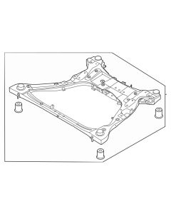 Genuine KIA Cerato Crossmember Complete 62405A7500 Default