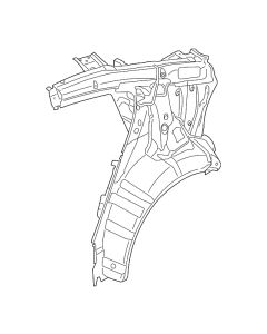 Genuine KIA Cerato Inner Quarter Panel 71602-A7000 Default