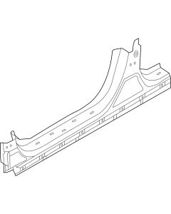Genuine KIA RIO Left Sill Outer 71312H8D00 Default