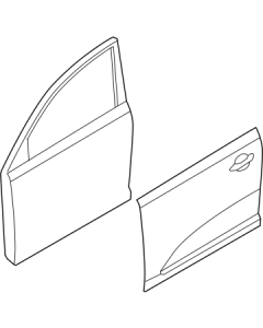 Genuine KIA Seltos PANEL ASSY-FRONT DOOR,RH 76004Q5000 Default