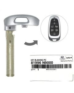 Genuine Hyundai Emergency Insert Key Blade 81996N9000
