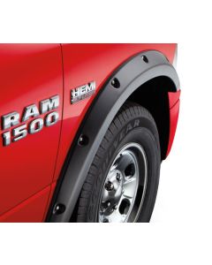 Genuine Dodge RAM 1500 Rugged Style Wheel Flares Molded Black