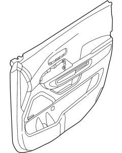 Genuine KIA Sorento PANEL ASSY-FRONT DOOR TRIM,RH 82308P2200MQU Default