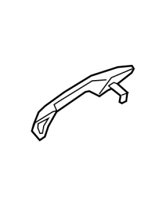 Genuine Hyundai Palisade Rear Door Outside Handle, Left 83650S8010