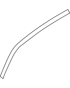 Genuine KIA Cerato BLACK TAPE-RR DR FRAME UPR,LH 863821M500 Default