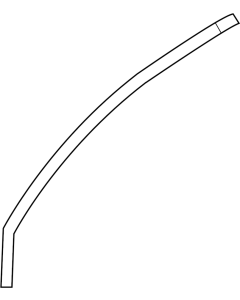 Genuine KIA Rio BLACK TAPE-FRT DOOR FRAME UPR,LH 863621W000 Default