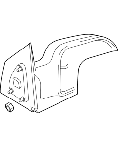 Genuine KIA Rio MIRROR ASSY-OUTSIDE RR VIEW,RH 87620H8310 Default